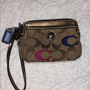 Coach wristlet